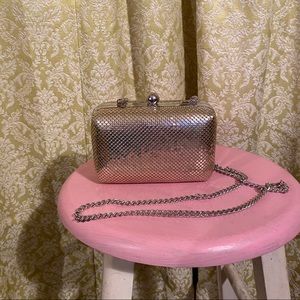 Vintage chain metal mesh purse